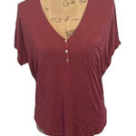 West Coast Love  button front pocket short sleeved T-shirt. Very good Condition Photo 0