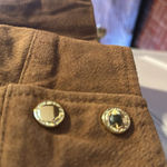 Isaac Mizrahi  Live! NWOT Genuine Leather zip and button jacket size M, 21” p2p Photo 8