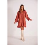 MINKPINK NWT Mink Pink Hannah Tiered Mini Dress Size XS MSRP $149 Photo 2