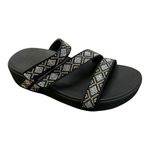 Skechers Women's Arch Fit Retrogrades Diamond Babe Slide Sandals Size 8 Photo 4