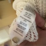 frame denim  Shrunken Crochet Cardigan in Off White Size XS Photo 6