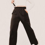 Athleta  Trekkie High Rise Parachute Wide-Leg Pants Black Size 4 Gorpcore Photo 0