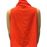 Robert Graham  Bright Orange Sleeveless Mock Neck Blouse Women’s Size 4 Photo 2