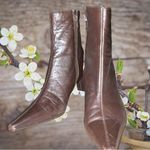 Unisa  brown leather ankle boots! Photo 3