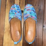 GELATO Women's Tennace Soft Leather Lightweight Shoes In Blue Size 39 (8 Photo 6