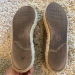 DV for Target Canvas Gold Metallic Flat Espadrilles Shoes Size 9 Vacation Summer Photo 6