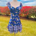 Forever 21  Floral Tiered Mini Dress Photo 2