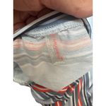 Free People Movement Tank Top XS Striped Athletic Ruched Drawstring NWT Blue Photo 4