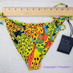 NEW It’s‎ Now Cool Free People square top string bottom bikini in bananas, M Yellow Size M Photo 5