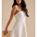 Altar'd State Londyn Strapless Mini Dress Photo 3