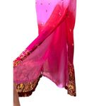 Requirements Vintage Y2K Pink Flower Paisley Print Maxi Skirt Size L Photo 3