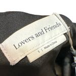 Lovers + Friends  Black Bodysuit • Size Small • Stretch Rayon • Sleek Minimal NWT Photo 3