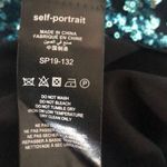 Self Portrait Self-Portrait Turquoise Sequin Mini NWOT Photo 13