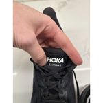 Hoka  One One Clifton 8 Running Sneakers Shoes Black White Womens Size 9 9B Photo 6