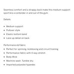 PINK - Victoria's Secret NWT The Player Sport Bra + FREE Logo Boyshort Photo 3