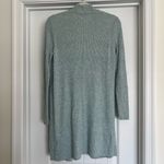 Loft Blue Ribbed Cardigan Sweater Photo 3