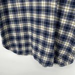 Vintage Warner Bros Tazmanian Devil Taz Flannel Nightgown Blue Plaid Siz… Size L Photo 5
