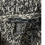 Eileen Fisher knit sweater vest yak and merino wool grey size XL full zip shawl Photo 3