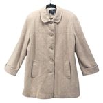 London Fog Wool Coat 14 Oatmeal Minimalist Photo 0