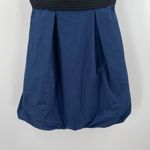 BCBGMAXAZRIA  Dress Size 2 Colorblock Straps/Strapless NWT Bubble Hem Y2K 2000s Photo 8