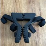 Steve Madden Madden NYC Black Platform Sandals Size 7 Photo 2