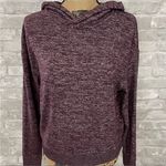 Gap  Marled Purple Hoodie Photo 0