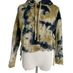 BLANK NYC  Small Crop Top Hoodie Sweater Tie Dye Acid Wash Photo 1