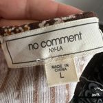 No Comment Brown Ditsy Floral Top, Cottagecore,‎ Coquette, Y2K, Vintage, Academia, Large Photo 5