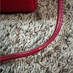 Liz Claiborne  VTG 1983 Red Iconic Crossbody Bag Photo 5
