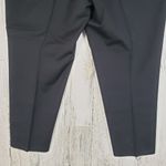 Adrienne Vittadini  Side-Zip Cropped Slim Fit Flat Front Dress Pants Size 14 Photo 7