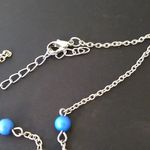 Necklace and Earrings Blue Photo 3