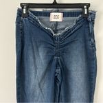 BDG  Urban Outfitters V Waist Ruched Low Rise Y2K 90s Flare Denim Jeans 27 Photo 3