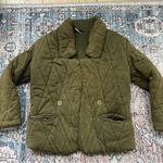 Free People Tawny Pillow Puffer Jacket Coat Washed Green Oversized Size Small Photo 7