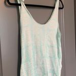 Ecote Ecoté blue & white tank top size small. Photo 7