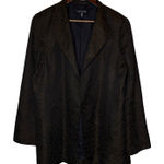 Eileen Fisher Silk Blend Jacquard Jacket Photo 0