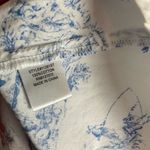 Chloe+Rene Woman’s Blue and White Printed Shirt Dress size large Photo 8