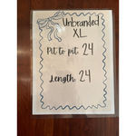 Source Unknown Unbranded XL Faux Knit Paw Print & Hearts Hoodie Photo 4