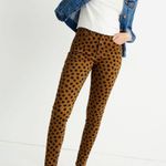 Madewell 10" High Rise Skinny Jeans Painted Sports Womens Size 28 Brown Safari Photo 0