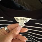 Miss Selfridge  Black and White Striped Long Sleeve Top Photo 1