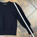 Ralph Lauren Lauren Black Puff Long Sleeve Sweater XL Photo 6