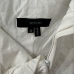 Gucci Wide Leg Pants White Cotton Lined Pants Size IT 38 US 2 Photo 7