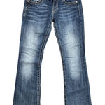Miss Me  Bootcut Jeans Applique Western Flap Pockets 29 Photo 0