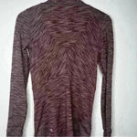 Lululemon  Kanto Catch Me Half Zip Heathered Bordeaux Drama Pullover Photo 5