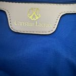 Christian LaCroix GUC Woven Pale Pink Tote, beautiful Gold Hardware & Gold Charm Photo 12