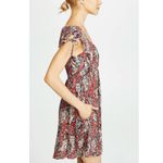 Free People  | Miss Right Floral Cut-Out Boho Chic Mini Euro Summer Dress Size XS Photo 4