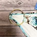 Lisa Blue Leopard Roses Ring Side African Queen Tawny Bikini Bottom NWT XS 4 Photo 1