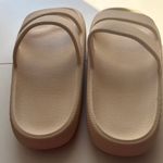 PINK - Victoria's Secret  Cream Sandals Photo 1