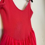 Free People  Dylan Midi Dress in Pink Size X-Small Photo 5