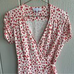 & Other Stories & Other Stories Wrap Mini Dress in Red Floral Print Size 6 Photo 1