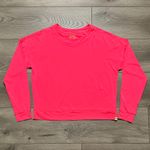 Lucky in Love LUV Hype Long Sleeve Tennis Top Coral Crush Pink Size XS/S Photo 1